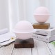 Магнітна левітаційна лампа HCNT Levitating Lamp Saturn Dark Wood Grain (SIM10-GW5-S)
