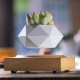 Магнітний левітаційний горщик для рослин HCNT Magnetic Levitating Pot M10-FP Wood Grain (SIM10-FP)