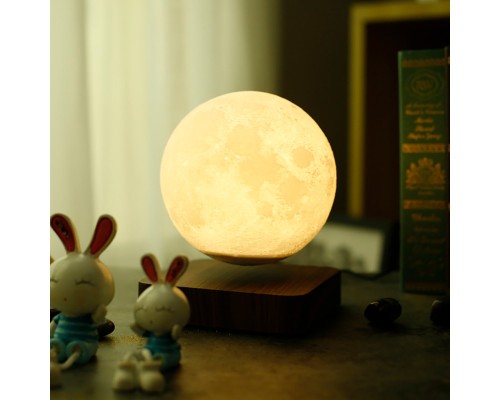 Магнітна левітаційна лампа HCNT Levitating Lamp Moon Dark Wood Grain (SIM10-GW5-M) Магнітна левітаційна лампа HCNT Levitating Lamp Moon Dark Wood Grain (SIM10-GW5-M)