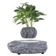 Магнітний левітаційний горщик для рослин HCNT Magnetic Levitating Pot M5B-P Grey (M005B-P)