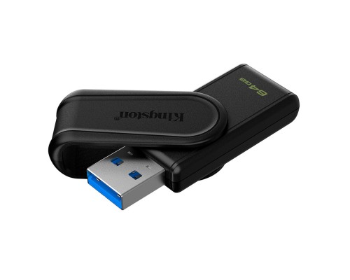Флеш-накопичувач Kingston USB 3.2 DT Exodia S 64GB Black (DTXS/64GB) Флеш-накопичувач Kingston USB 3.2 DT Exodia S 64GB Black (DTXS/64GB)