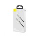 Дата кабель USB-C to Lightning 1.0m Cafule Metal PD 20W black Baseus (CATLJK-A01)