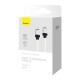 Дата кабель USB-C to Lightning 2.0m CoolPlay Fast Charging 20W white Baseus (CAKW000102)