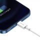 Дата кабель USB 2.0 AM to Lightning 1.5m Superior Fast Charging 2.4A white Baseus (CALYS-B02)