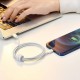 Дата кабель USB 2.0 AM to Lightning 1.5m Superior Fast Charging 2.4A white Baseus (CALYS-B02)