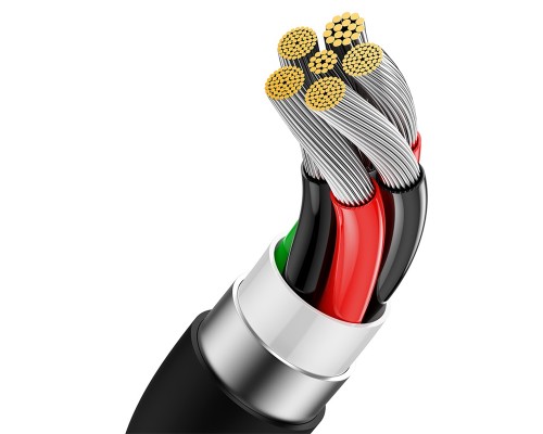 Дата кабель USB 2.0 AM to USB-C 2.0m Superior Fast Charging 100W cluster black Baseus (P10320102114-02)