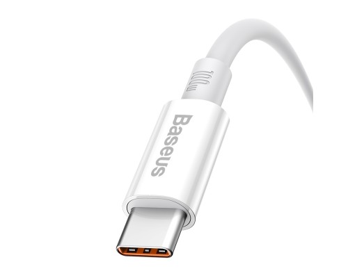 Дата кабель USB 2.0 AM to USB-C 2.0m Superior Fast Charging 100W moon white Baseus (P10320102214-03)