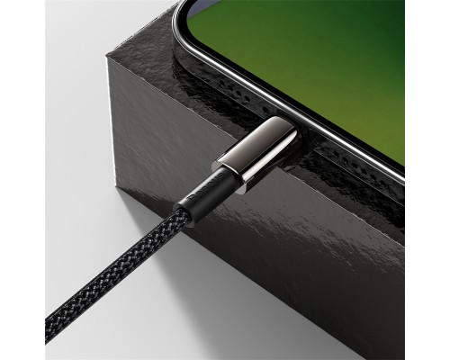Дата кабель USB-C to Lightning 2.0m Tungsten Gold Fast Charging, PD 20W black Baseus (CATLWJ-A01)