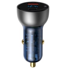 Автомобільний зарядний пристрій Baseus Particular Digital Display QC+PPS Dual Quick Charger Car Charger 65W Shallow tarnish (CCKX-C0A)