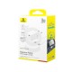 Зарядний пристрій Baseus Palm Fast Charger 1C 30W + Cable 1.0m Type-C 60W white (P10111605213-01)