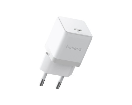 Зарядний пристрій Baseus Palm Fast Charger 1C 30W + Cable 1.0m Type-C 60W white (P10111605213-01)