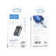 Перехідник UA17 Lightning M to USB F USB2.0 no data transfer Black HOCO (6931474761989)