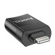 Перехідник UA17 Lightning M to USB F USB2.0 no data transfer Black HOCO (6931474761989)