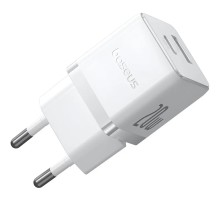 Мережевий зарядний пристрій Baseus Palm Fast Charger C+U 20W EU Moon White (P10111608213-00)