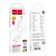 Дата кабель USB 2.0 AM to USB-C 1.0m Magic silicone X87 white HOCO (6931474783240)