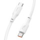 Дата кабель USB-C to USB-C 2.0m 100W TPE X93 white HOCO (6931474790729)
