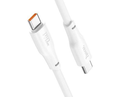 Дата кабель USB-C to USB-C 2.0m 100W TPE X93 white HOCO (6931474790729)