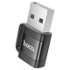 Перехідник UA31D USB M to USB-C F USB2.0 Black HOCO (6942007628143)