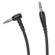Кабель мультимедійний 3.5mm M to 3.5mm M 2.0m BL10 black BOROFONE (6974443382181)