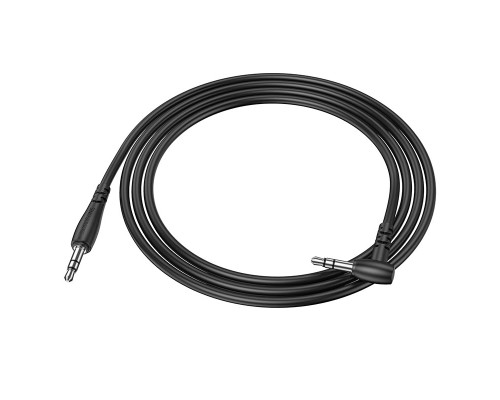 Кабель мультимедійний 3.5mm M to 3.5mm M 2.0m BL10 black BOROFONE (6974443382181)