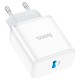 Зарядний пристрій HOCO C104A Stage USB-C PD20W White (6931474782892)