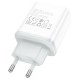 Зарядний пристрій HOCO C104A Stage USB-C PD20W White (6931474782892)