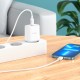 Зарядний пристрій HOCO C104A Stage USB-C PD20W White (6931474782892)