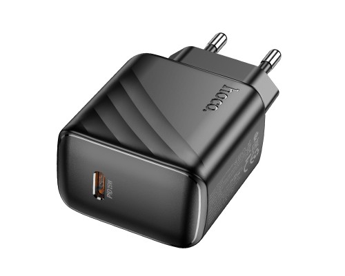 Зарядний пристрій HOCO CS24A Puerto USB-C PD25W Black (6942007639750)