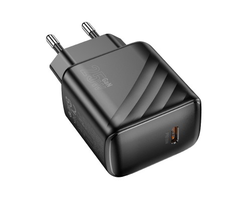Зарядний пристрій HOCO CS24A Puerto USB-C PD25W Black (6942007639750)
