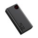 Зовнішній акумулятор Baseus Adaman Digital Display Fast Charge Power Bank 40000mAh 22.5W Black (PPAD020101)