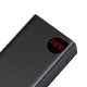 Зовнішній акумулятор Baseus Adaman Digital Display Fast Charge Power Bank 40000mAh 22.5W Black (PPAD020101)