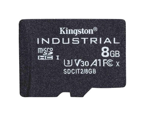 microSDHC (UHS-1 U3) Kingston Industrial 8Gb class 10 V30 А1 (SDCIT2/8GBSP) microSDHC (UHS-1 U3) Kingston Industrial 8Gb class 10 V30 А1 (SDCIT2/8GBSP)