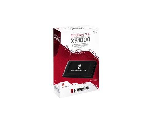 Портативний SSD Kingston XS1000 BOC 1TB USB 3.2 Gen2 Type-C 3D NAND (SXS1000/1000GA)