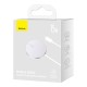 Бездротовий зарядний пристрій Baseus Simple Mini3 Magnetic Wireless Charger 15W Silver (CCJJ040012)