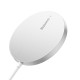 Бездротовий зарядний пристрій Baseus Simple Mini3 Magnetic Wireless Charger 15W Silver (CCJJ040012)