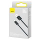 Дата кабель USB 2.0 AM to Type-C 2.0m 5A Gray Baseus (CALD000716)