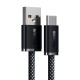 Дата кабель USB 2.0 AM to Type-C 2.0m 5A Gray Baseus (CALD000716)