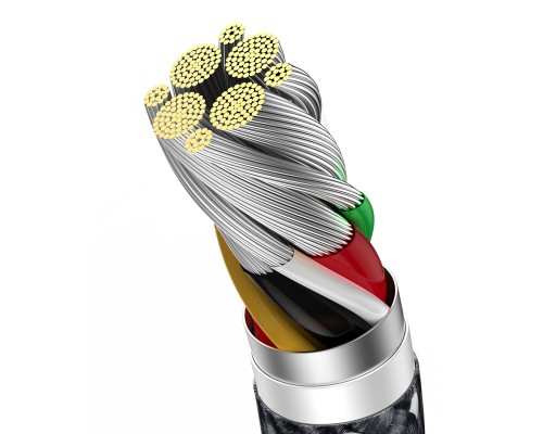 Дата кабель USB 2.0 AM to Type-C 2.0m 5A Gray Baseus (CALD000716)