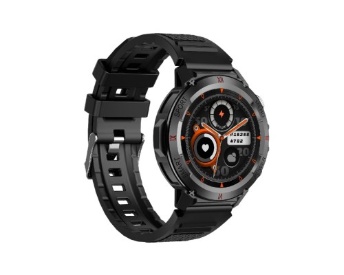 Смарт-годинник W&O IWO X22 IP68 Black (IWOX22SGR) Смарт-годинник W&O IWO X22 IP68 Black (IWOX22SGR)