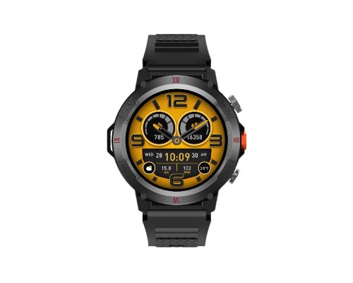 Смарт-годинник W&O IWO X22 IP68 Black (IWOX22SGR) Смарт-годинник W&O IWO X22 IP68 Black (IWOX22SGR)