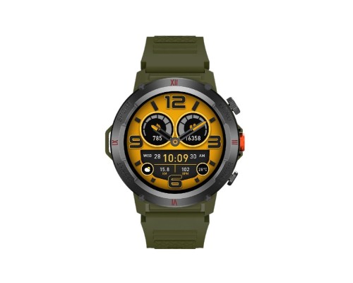 Смарт-годинник W&amp;O IWO X22 IP68 Army Green (IWOX22AG)