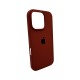 Чохол для смартфона Silicone Full Case AA Open Cam for Apple iPhone 16 Pro Max 42,Saddle Brown (FullOpenAAi16PM-42)