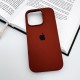 Чохол для смартфона Silicone Full Case AA Open Cam for Apple iPhone 16 Pro Max 42,Saddle Brown (FullOpenAAi16PM-42)