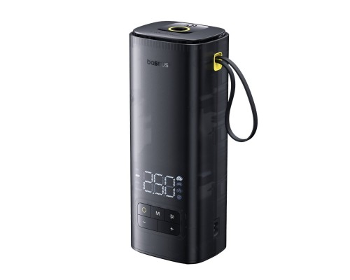 Автомобільний насос Baseus SuperMini Mega Series Double Cylinder Air Inflator Cluster Black (C11123202111-00) Автомобільний насос Baseus SuperMini Mega Series Double Cylinder Air Inflator Cluster Black (C11123202111-00)