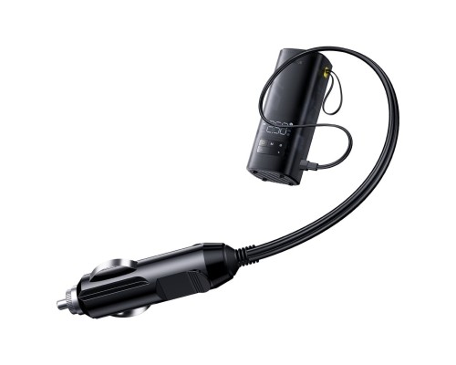 Автомобільний насос Baseus SuperMini Mega Series Double Cylinder Air Inflator Cluster Black (C11123202111-00) Автомобільний насос Baseus SuperMini Mega Series Double Cylinder Air Inflator Cluster Black (C11123202111-00)