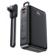 Батарея універсальна Acefast 20000mAh 67W PD/3.0, 20В/3.35A Type-C, USB-A, with cable, Li-ion M4 Black (6974316282723)