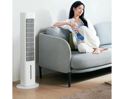 Вентилятор колонний Xiaomi Mijia Smart Evaporative Cooling Fan + (перехідник на EU розетку) (ZFSLFS01DM)