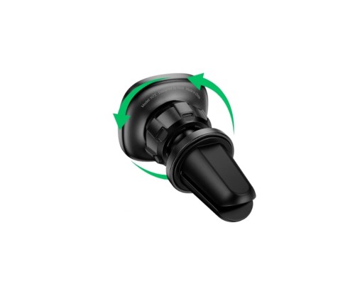 Автотримач для телефона HOCO H72 Crown magnetic car holder (air outlet) Black Metal Gray (6942007646871) Автотримач для телефона HOCO H72 Crown magnetic car holder (air outlet) Black Metal Gray (6942007646871)