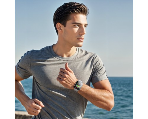 Смарт-годинник HOCO Y28 AMOLED Smart sports watch (call version) Silver (6942007648486) Смарт-годинник HOCO Y28 AMOLED Smart sports watch (call version) Silver (6942007648486)