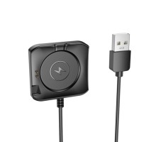 Бездротовий зарядний пристрій для смарт-годинника Y28 Smart sports watch charging cable Black (6942007648509)